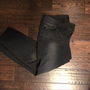 Torrid black faded jegging
